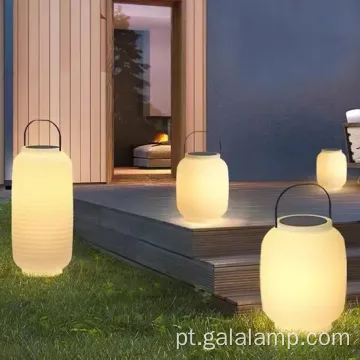 Alto-falante Bluetooth movido a energia solar e combinação de luz ao ar livre